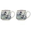 2x 3pc Ashdene Iris Garden Fine Bone China Tea Infuser