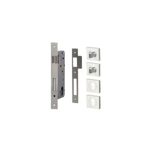 Miles Nelson Square Escutcheon Pull Handle Lock Kit