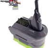 Tavice V7/v8 Battery Adapter, For Ryobi 18v One+ Battery Work For Dyson V7 & V8 Series Vacuum Cleaner (v7 V8 Common)