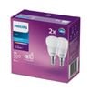 Philips B35 E14 LED 500Lm Cool Daylight 5W Fancy Round - 2 Pack