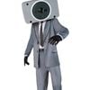 Skibidi Toilet Speakerman Kids Costume - Small