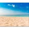 Beautiful Beach and Tropical Sea  Print 100% Australian Made 75 x 50cm  (Stretched)