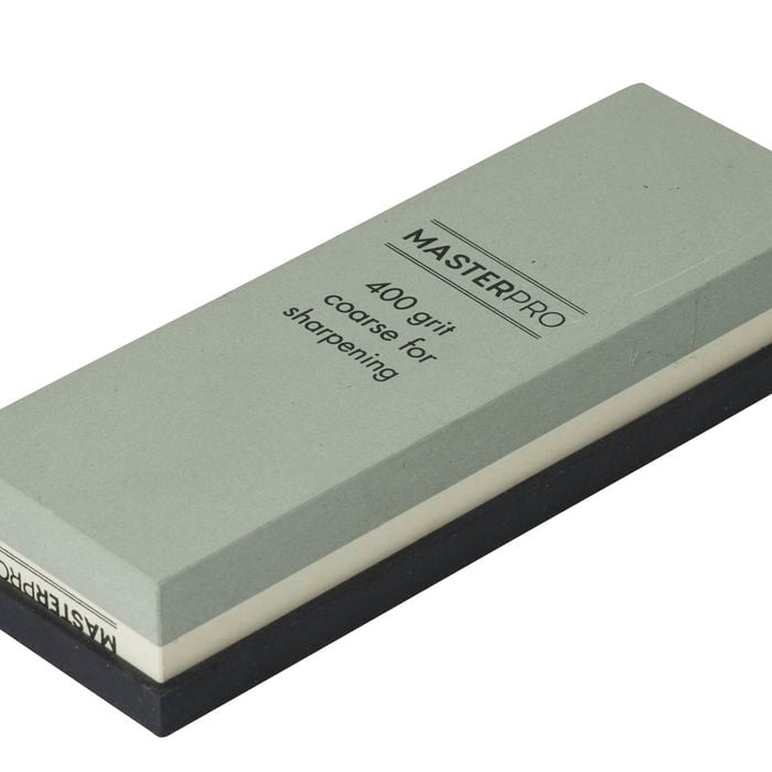 MasterPro Dual Sharpening Whetstone Multi-Coloured 18x6.5x3cm/400 & 1000 Grit