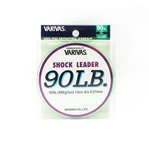 Varivas Monofilament Nylon Shock Fishing Leader 50m 90lb