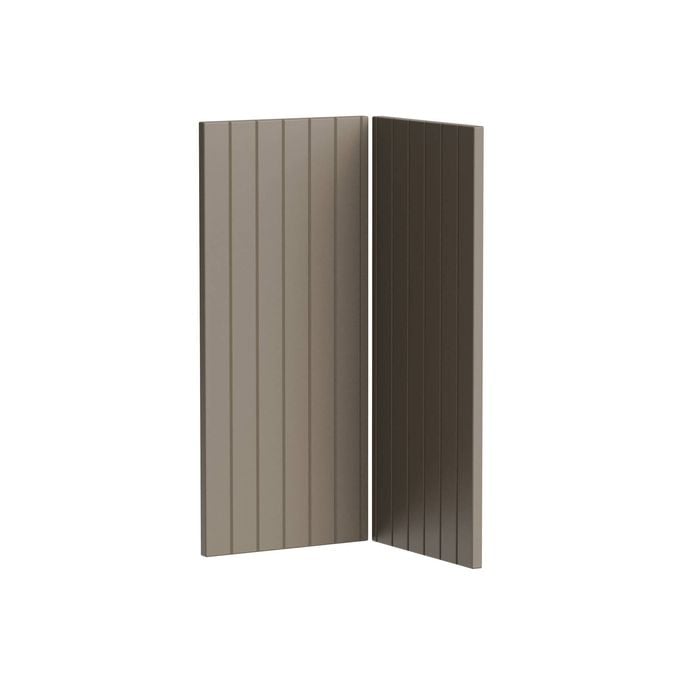Kaboodle Olive Grove V-Groove Corner Base Cabinet Doors - 2 Pack