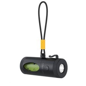 Pawview Smart Poop Bag Dispenser With Retractable Function, Built-in Flashlight, Smart Running Paw