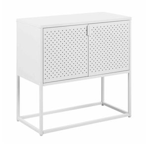 Modern Furniture NEWTON 2 Door Sideboard 82cm - White