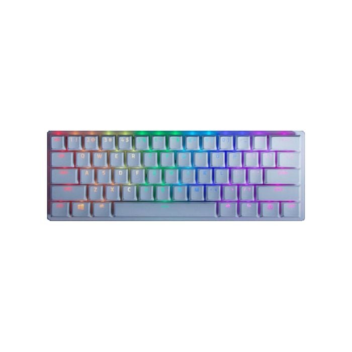 Razer Huntsman Mini Mercury Edition 60% Optical 2024 Purple Switches Wired Keyboard