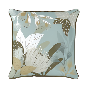 Mojo 45cm Botanical Coastal Cushion Cover With Pipe