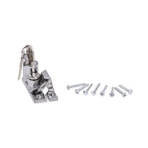 Whitco Bright Chrome Keyed Sash Lock