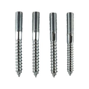 Everhang M12 x 100mm Zinc Plated Hanger Bolt - 4 Pack