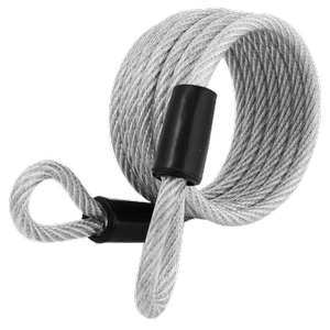 Master Lock 6mm x 1.8m Looped Self Coil Cable