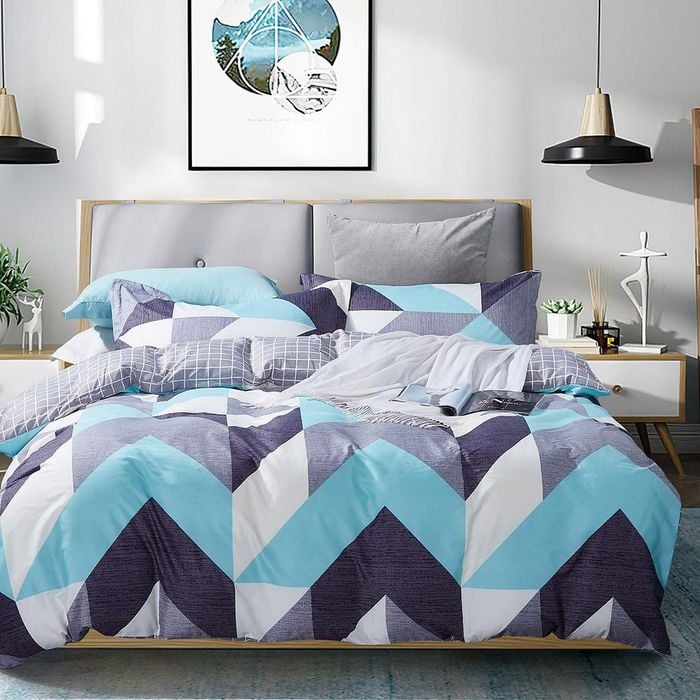 Fabric Fantastic Kian Super King Size Quilt/doona/duvet Cover Set