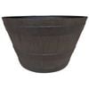 Northcote Pottery 33cm Walnut Whiskey Barrel