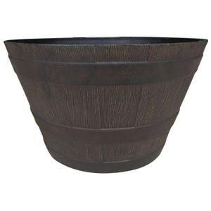 Northcote Pottery 33cm Walnut Whiskey Barrel