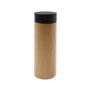 Adoored 75mm Light Stain Timber Bullet Door Stop - Light Stain