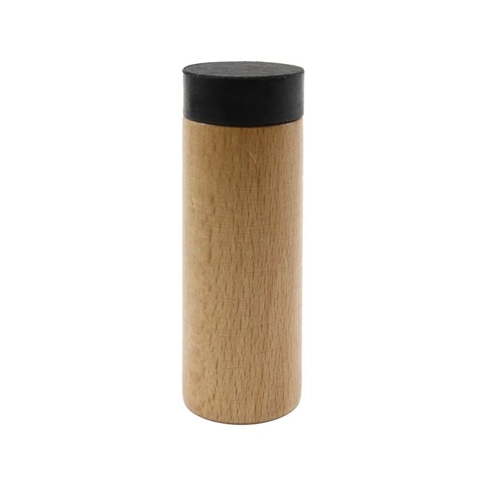 Adoored 75mm Light Stain Timber Bullet Door Stop - Light Stain