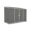 Absco Sheds 3.0 x 1.52 x 2.08m Woodland Grey Space Saver Double Door Garden Shed