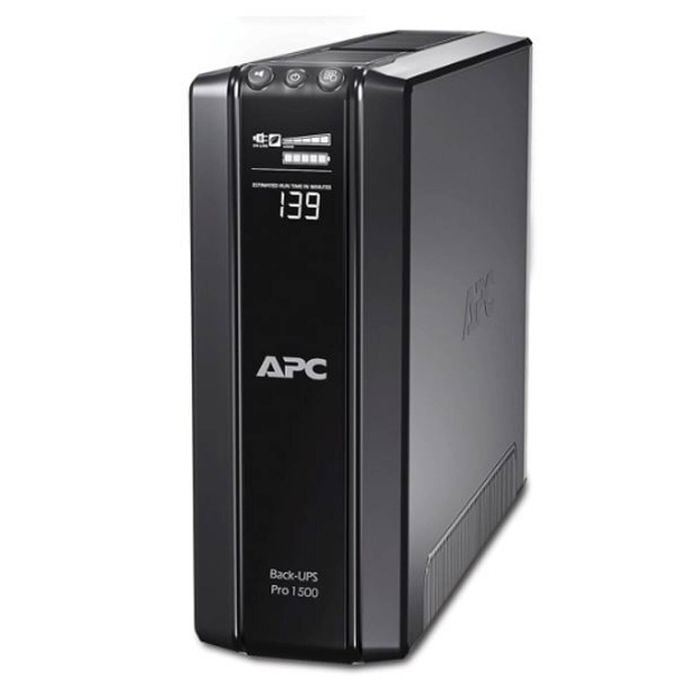 Apc Back-ups Pro 1500va/865w Line Interactive Ups, Tower, 230v/10a Input, 10x Iec C13 Outlets, Lead Acid Battery, Lcd, Avr