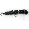 Taylor Made Jimmy Lizard 80mm Hard Body Fishing Lure Black With Silver Scale