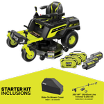 Ryobi 80V HP™ 54” ZT Ride-On Mower Bonus Line Trimmer & Cover Kit
