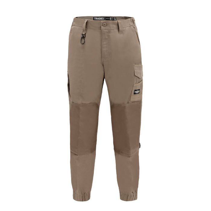 Tradie Pro Khaki Skinny Cuffed Pant - 92
