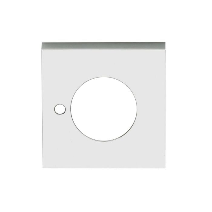 Lockwood Satin Chrome Pearl Velocity Privacy Square Rose Trim