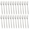 Argon Tableware Economy Silver Dinner Forks - 24x Durable Rust Resistant Stainless Steel Finish Dishwasher Safe Flatware Set