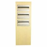 Letterbox Pillar Polytek Triplex L1051key