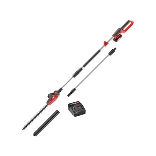 Bunnings Stock Checker Ozito PXC 18V 410mm Cordless Pole Hedge Trimmer 2.5Ah Kit PXPHTK 2545