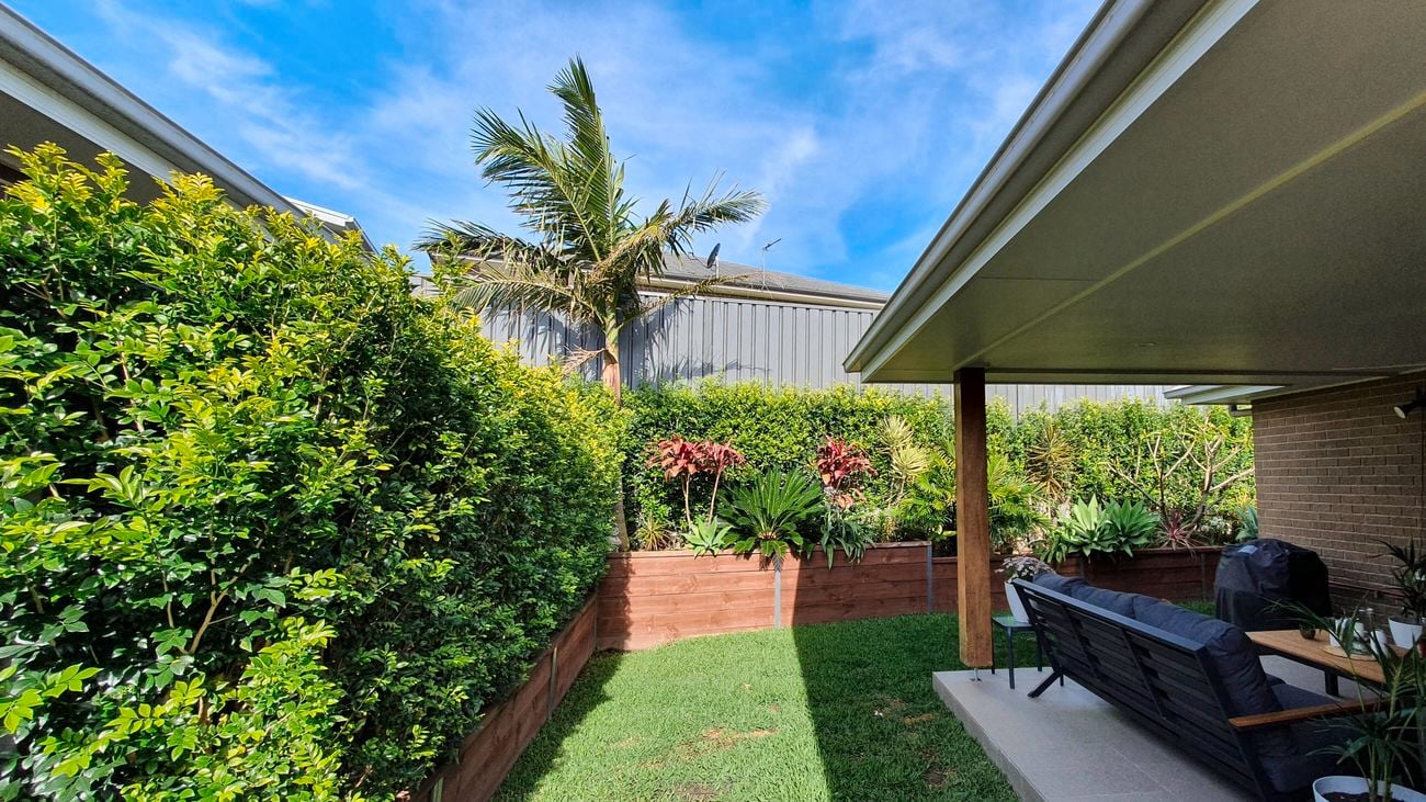 Outdoor entertaining area