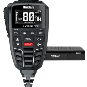 Uniden Xtrak 80 Pro Smart Uhf Radio With Large Oled Display And Location Sharing