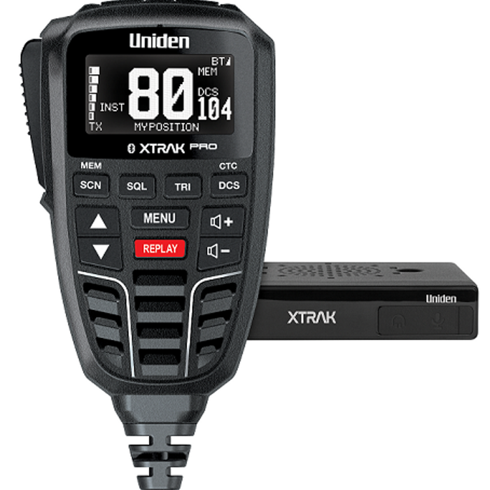 Uniden Smart UHF Radio with Large OLED Display and Location Sharing