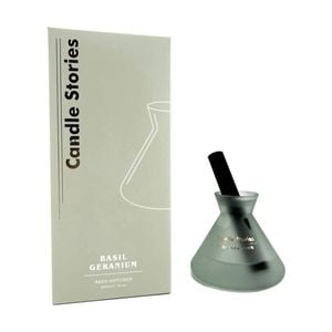 More Than Party Conical Reed Diffuser Home Fragrance Basil Geranium 200ml