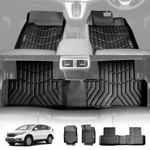 3D All-Weather Floor Mats for Honda CRV CR-V RM SUV 2012-2017 Customized Car Floor Liners