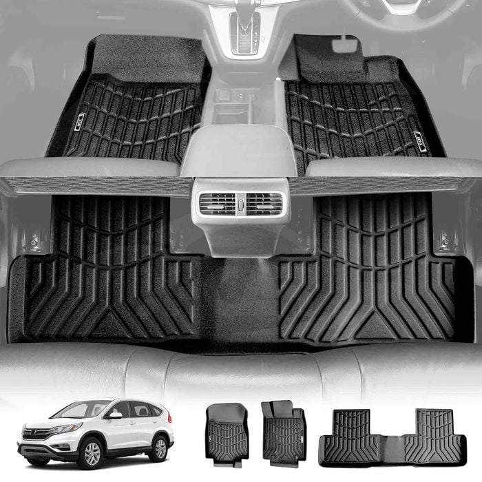 3D All-Weather Floor Mats for Honda CRV CR-V RM SUV 2012-2017 Customized Car Floor Liners