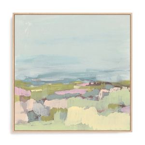 Artey | Sweet Scape I - Framed Canvas - Natural Frame - 140 x 140cm
