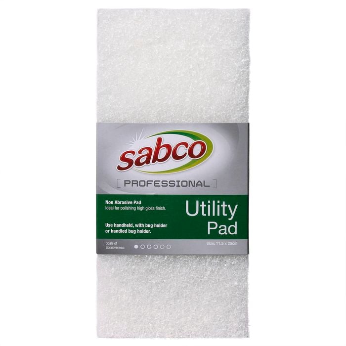 Sabco Professional White Non Scratch Utility Pad
