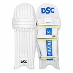 DSC Condor Motion Leather Cricket Batting Legguard Size - Youth, Right Hand