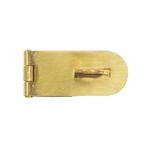 Pinnacle 75mm Brass Safe Pattern Hasp And Staple