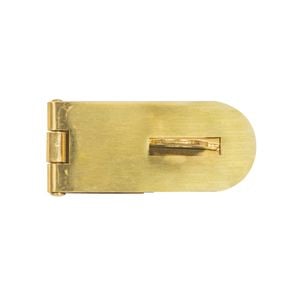 Pinnacle 75mm Brass Safe Pattern Hasp And Staple