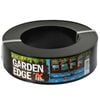 Icon Plastics 75mm x 10m Black Garden Edge