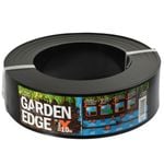 Icon Plastics 75mm x 10m Black Garden Edge