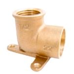 Eagle Brazing Bracket Elbow 15x 42mm Male Ext  Brass
