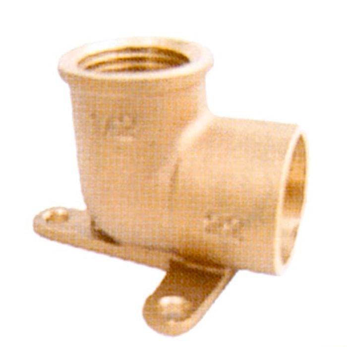 Eagle Brazing Bracket Elbow 15x 42mm Male Ext  Brass