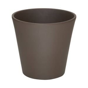 Moda 25cm Titanium Clay Cono Italian Terracotta Pot