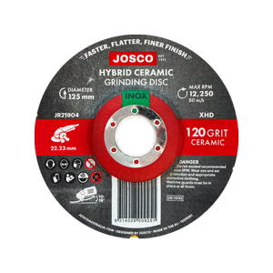 Josco 125mm 120G Hybrid Ceramic Grinding Disc