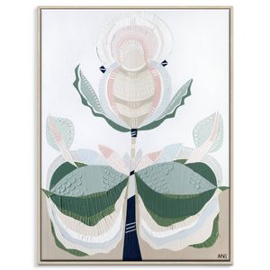 Artist Lane "Banksia Elements No. 2  " by Ani Ipradjian - 41x51cm Timber Framed Canvas