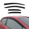 AUSGO Luxury Weather Shields for Toyota Corolla Hatch 2018-Onwards Weathershields Window Visors Wind Deflectors