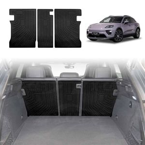 Back Seat Protector for Porsche Macan Electric 2024-Onwards  Car Seat Kick Mats Cover